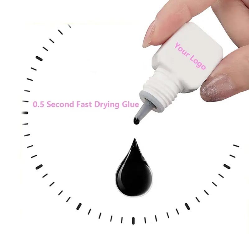1S Fast Dry Black Glue-655