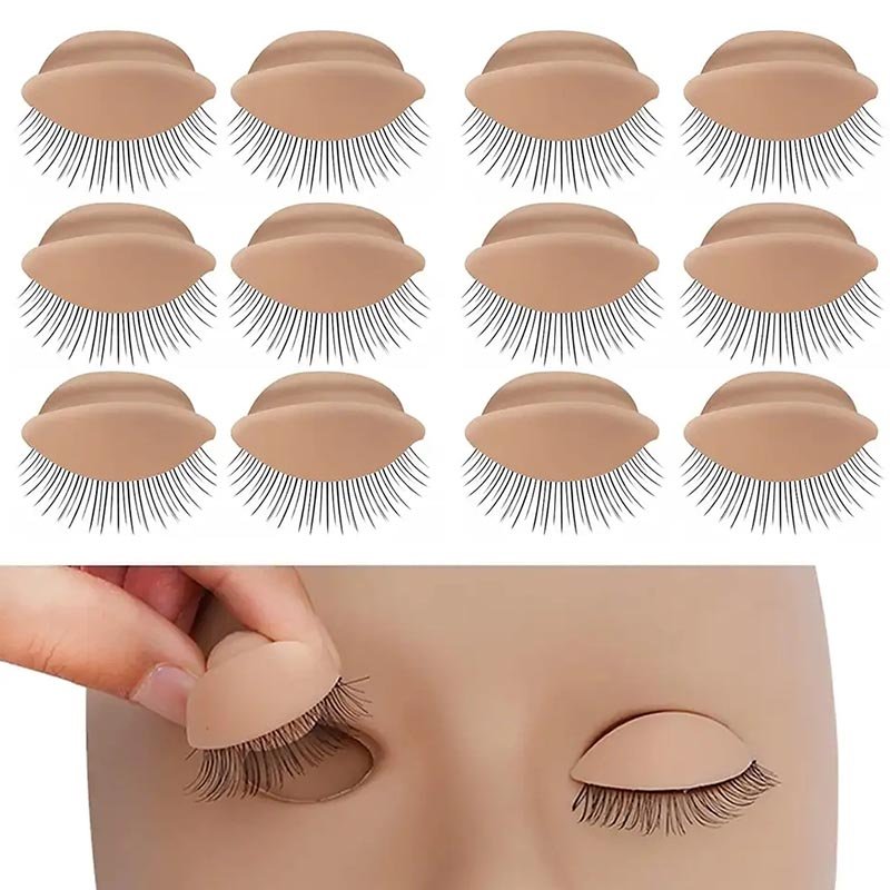 Mannequin Head With Removable Eyelids-541